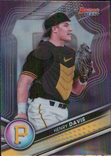 2022 Bowman's Best Refractor Henry Davis #TP-21 Pittsburgh Pirates