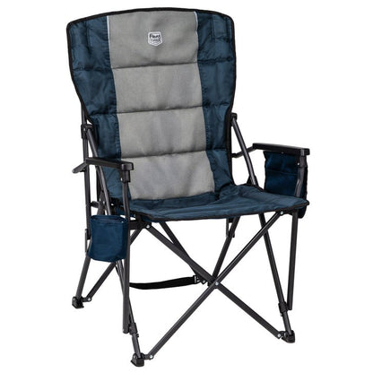 Timber Ridge Padded Folding Quad Chair with Side Organizer - image 1