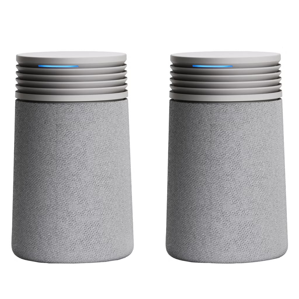 Blueair Mini Signature Air Purifiers, 2-Pack with Replacement Filters