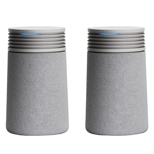 Blueair Mini Signature Air Purifiers, 2-Pack with Replacement Filters