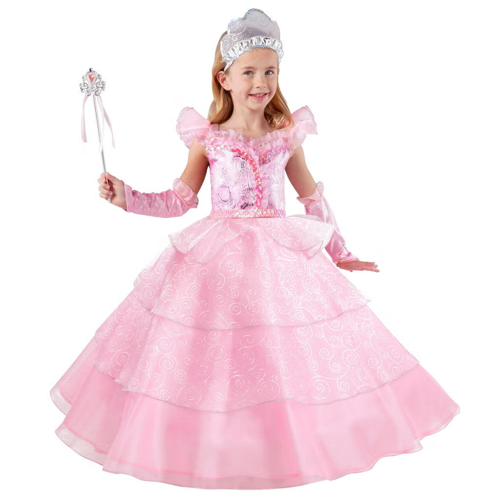 Teetot Pink Bubble Princess Kids Costume, Size 5–6