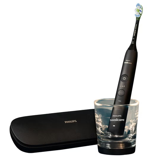 Philips Sonicare DiamondClean Smart Rechargeable Toothbrushes Black/White, 2-Pack - Open Box