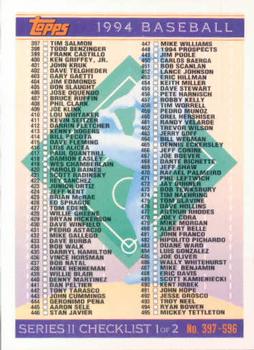 1994 Topps Baseball #758-792 Choose Yours