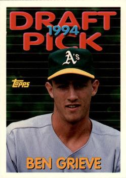 1994 Topps Traded Baseball #30T-72T Choose Yours
