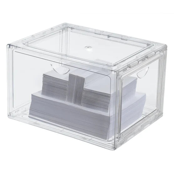 Stackable Shoebox & Organizer 2 Pack