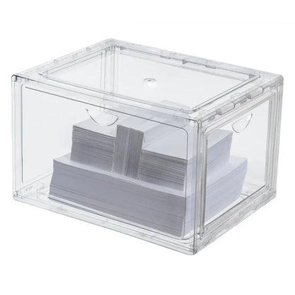 Stackable Shoebox & Organizer 2 Pack