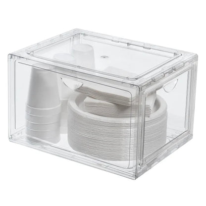 Stackable Shoebox & Organizer 2 Pack