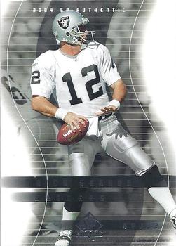 2004 SP Authentic Football Card #63 Rich Gannon - Raiders