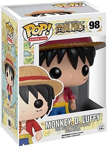 Funko POP! One Piece Monkey D. Luffy #98 Vinyl Collectible Figure with Case