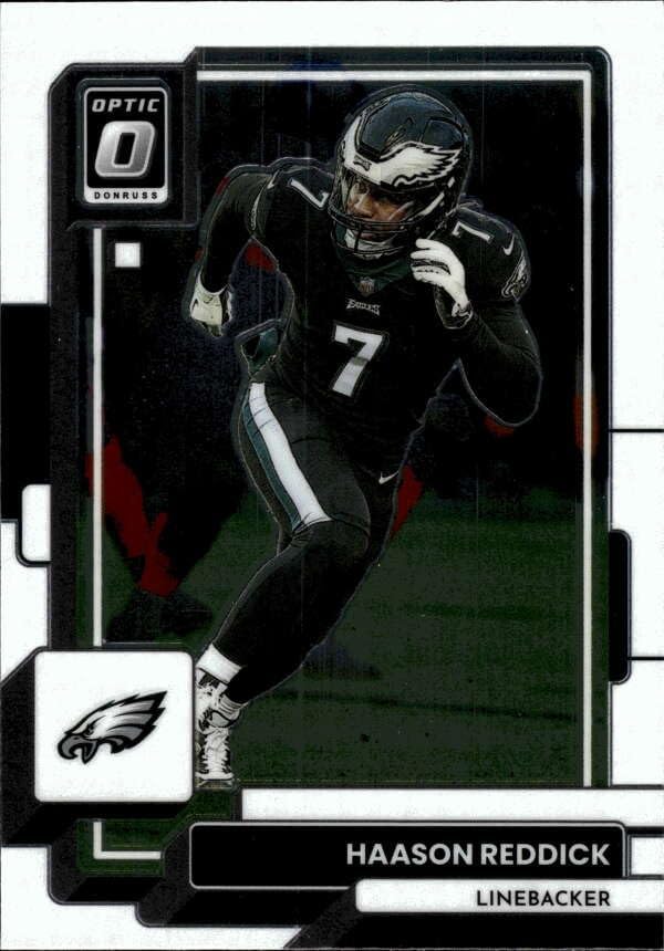 2022 Panini Donruss Optic Haason Reddick #7 Philadelphia Eagles
