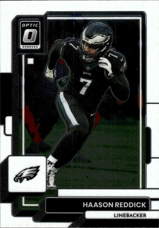 2022 Panini Donruss Optic Haason Reddick #7 Philadelphia Eagles