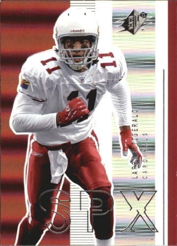 2005 Upper Deck SPx #1 Larry Fitzgerald Arizona Cardinals - walk-of-famesports