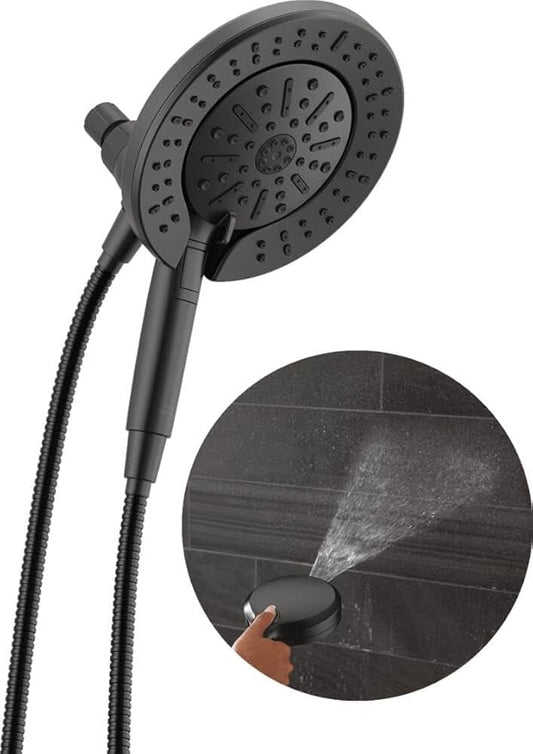 Delta 6-setting In2ition Hand Shower With ProClean Matted Black