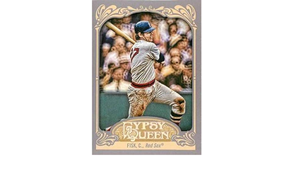 2012 Topps Gypsy Queen Mini Carlton Fisk #234 Boston Red Sox