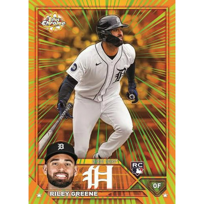 2023 Topps Chrome Baseball Trading Cards Blaster Box