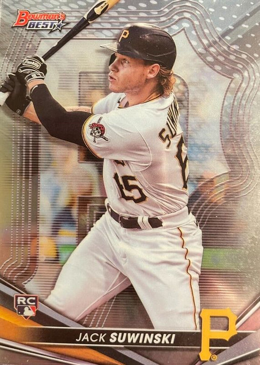 2022 Bowman's Best Refractor Jack Suwinski Rookie #32 Pittsburgh Pirates