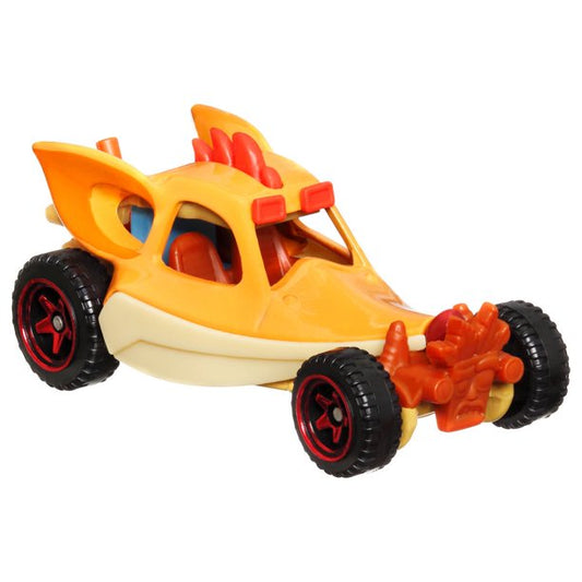 Hot Wheels Crash Bandicoot Orange - 2023 Character Cars