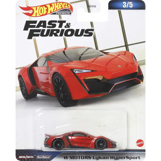 2023 Hot Wheels Fast & Furious Premium W Motors Lykan Hyper Sport