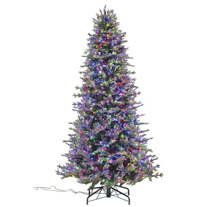 9-Foot Pre-Lit Radiant Micro LED Twinkle Artificial Christmas Tree