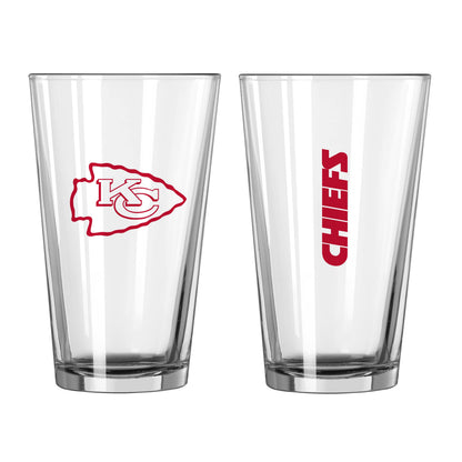 NFL Teams 16 oz Pint Glass - Assorted Team & Style Choose your