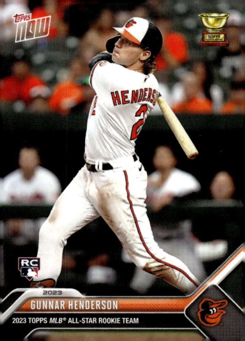 2023 Topps Now All-Star Rookies Gunnar Henderson RC #RC1 Baltimore Orioles