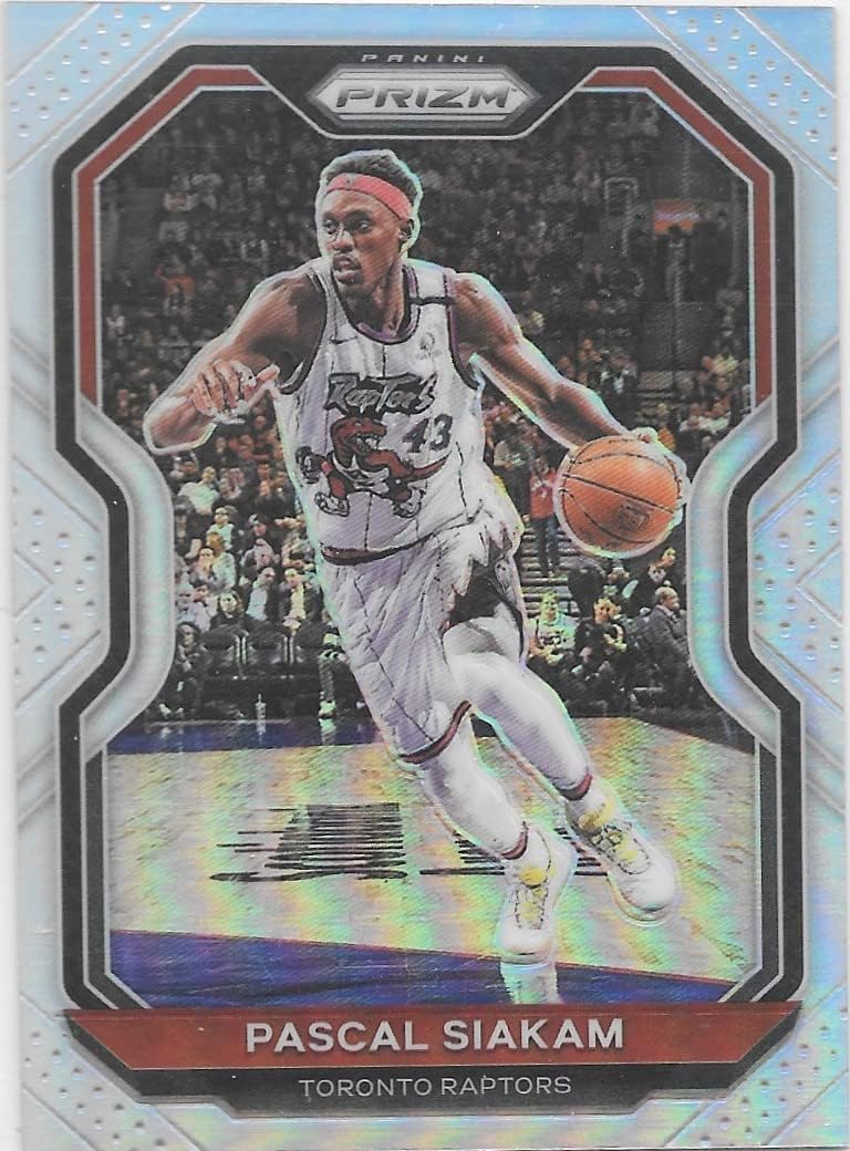 2020-21 Panini Prizm Silver Prizm Pascal Siakam #134 Toronto Raptors