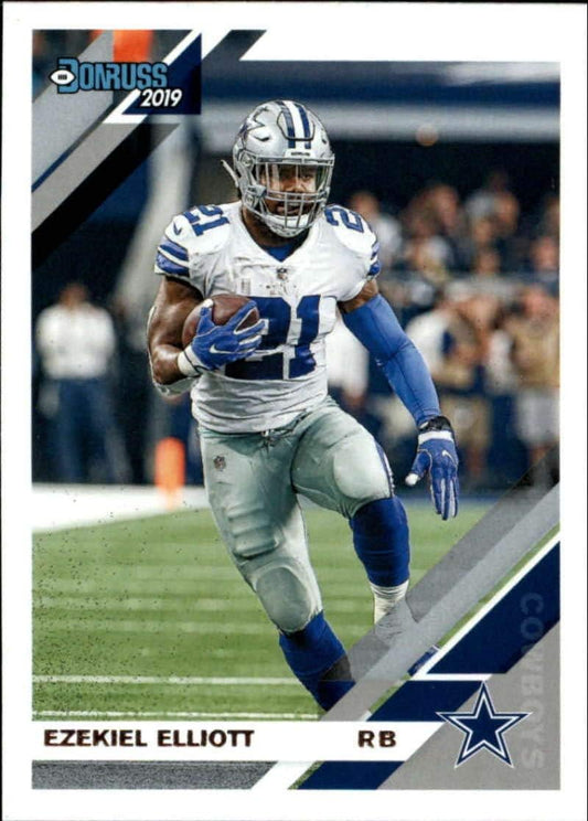 2019 Donruss Football #75 Ezekiel Elliott Dallas Cowboys