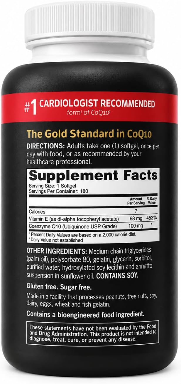 Qunol Ultra CoQ10 100 mg., 180 Softgels