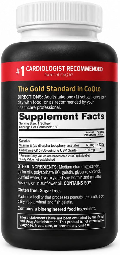 Qunol Ultra CoQ10 100 mg., 180 Softgels