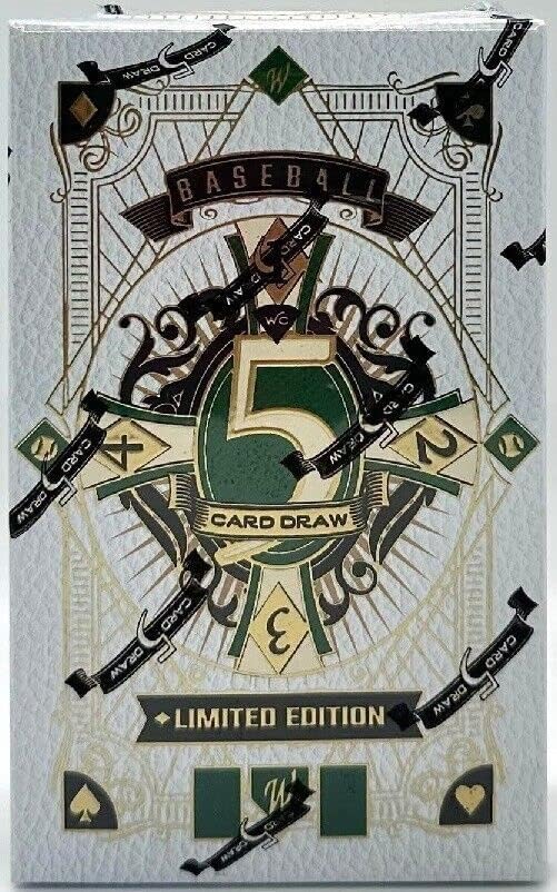 Wild Card 2022 Five Card Draw Baseball Hobby Box 5 Autographs Per Box Including a 1/1