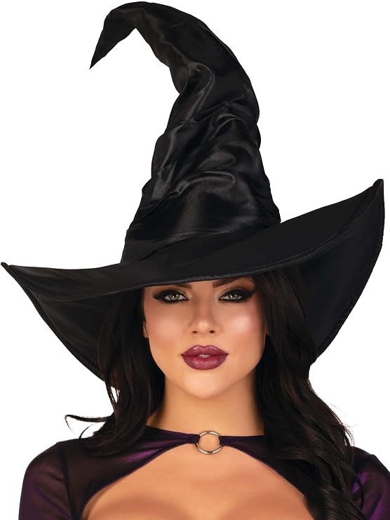Black Witch Hat Halloween Costume Accessory