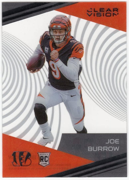 2020 Panini Chronicles - Clear Vision Rookies #CV-1 Joe Burrow (RC) Bengals