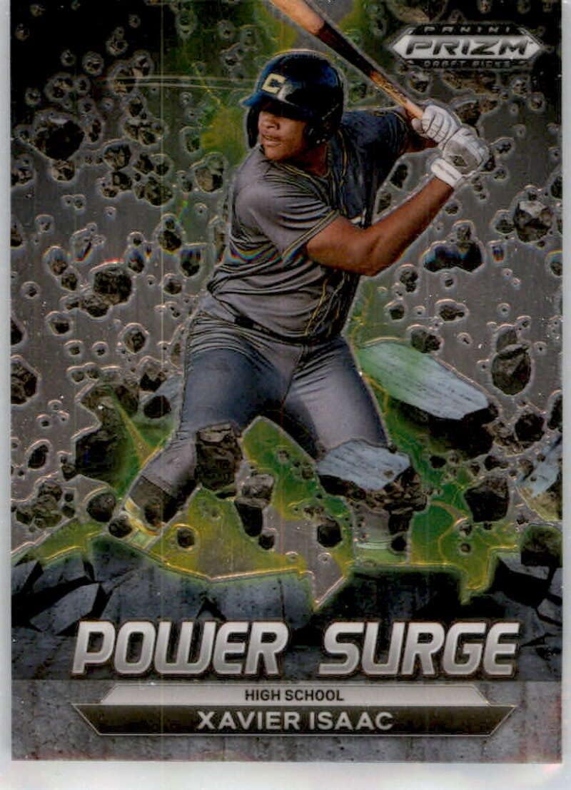 2022 Panini Prizm Draft Pick Xavier Isaac Power Surge #PS-XI High School