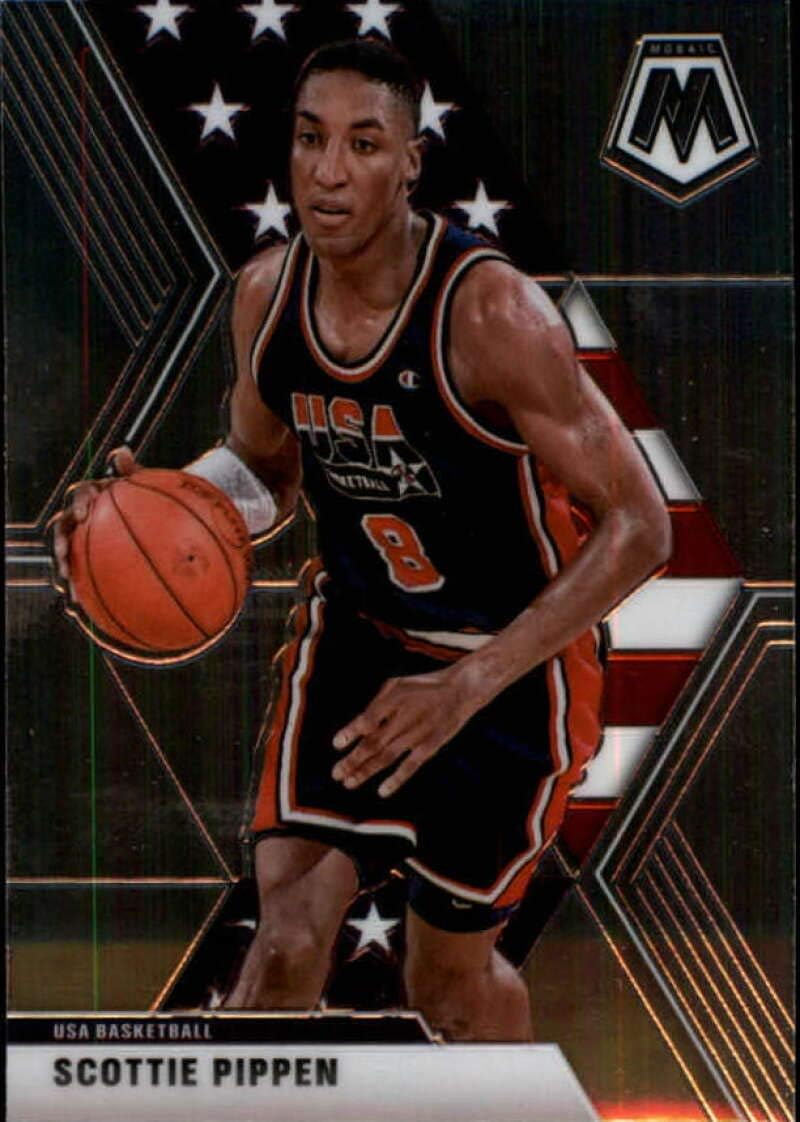 2019-20 Panini Mosaic Scottie Pippen #256 USA Basketball