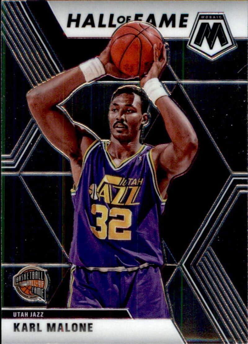 2019-20 Panini Mosaic Hall of Fame Karl Malone #284 Utah Jazz