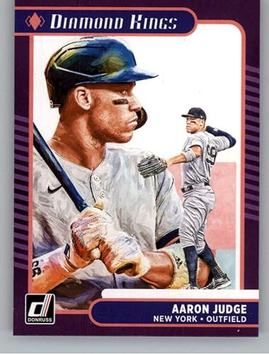 2021 Panini Donruss Diamond Kings DK Aaron Judge #2 New York Yankees