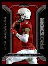 تحميل الصورة إلى عارض المعرض، 2022 Pro Pick Premium #PP-13 - جالين تولبرت - فريق جنوب ألاباما جاغوارز
