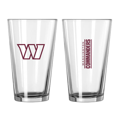 NFL Teams 16 oz Pint Glass - Assorted Team & Style Choose your