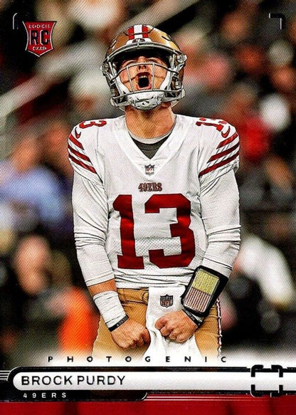 2022 Panini Chronicles Photogenic Rookie Brock Purdy #PH-36 San Francisco 49ers