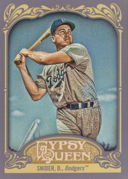 2012 Topps Gypsy Queen Baseball 201-252 - Choose Yours