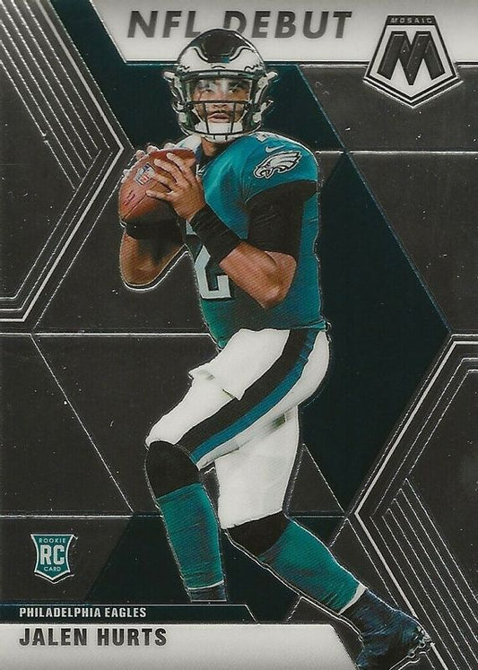 2020 Panini Mosaic NFL Debut Jalen Hurts Rookie RC #265 Philadelphia Eagles
