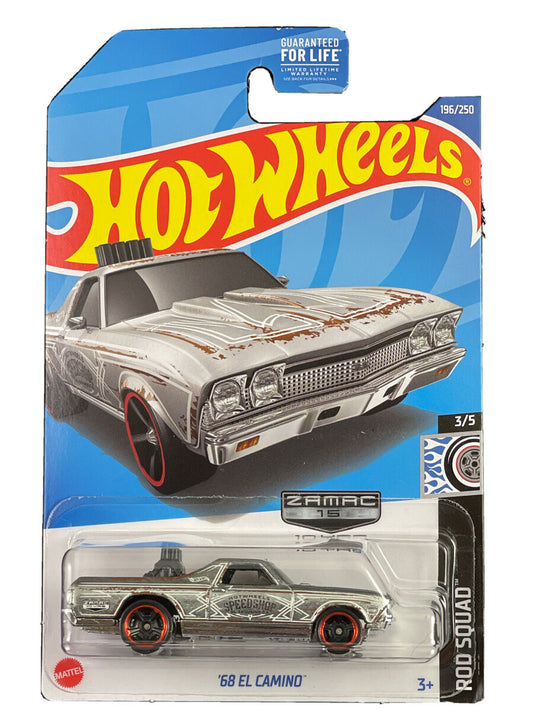 Hot Wheels '68 El Camino Zamac Rod Squad 3/5 196/250