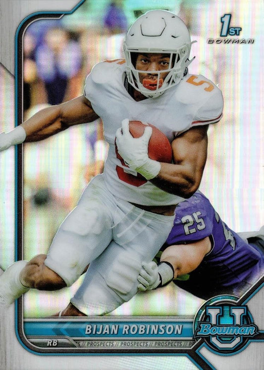 2022 Bowman University Chrome Rookie #31 Bijah Robinson