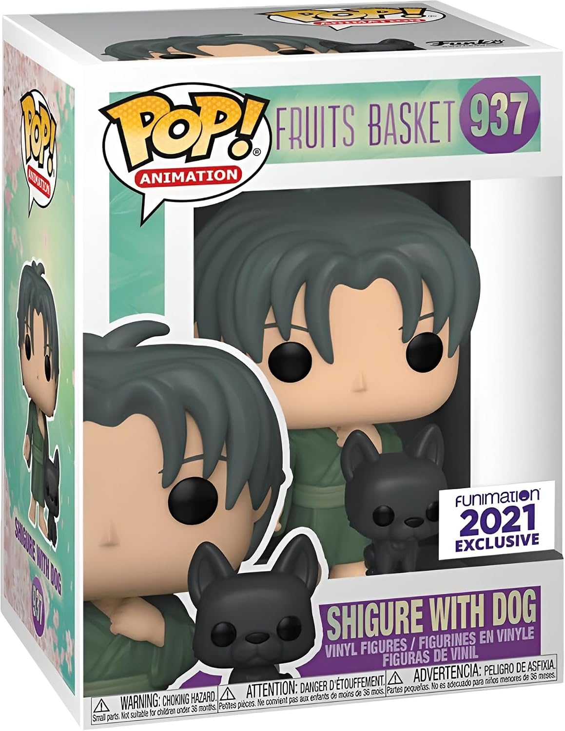 Funko Pop! Fruit Basket #937 Shigure With Dog Funimation Exclusive 2021