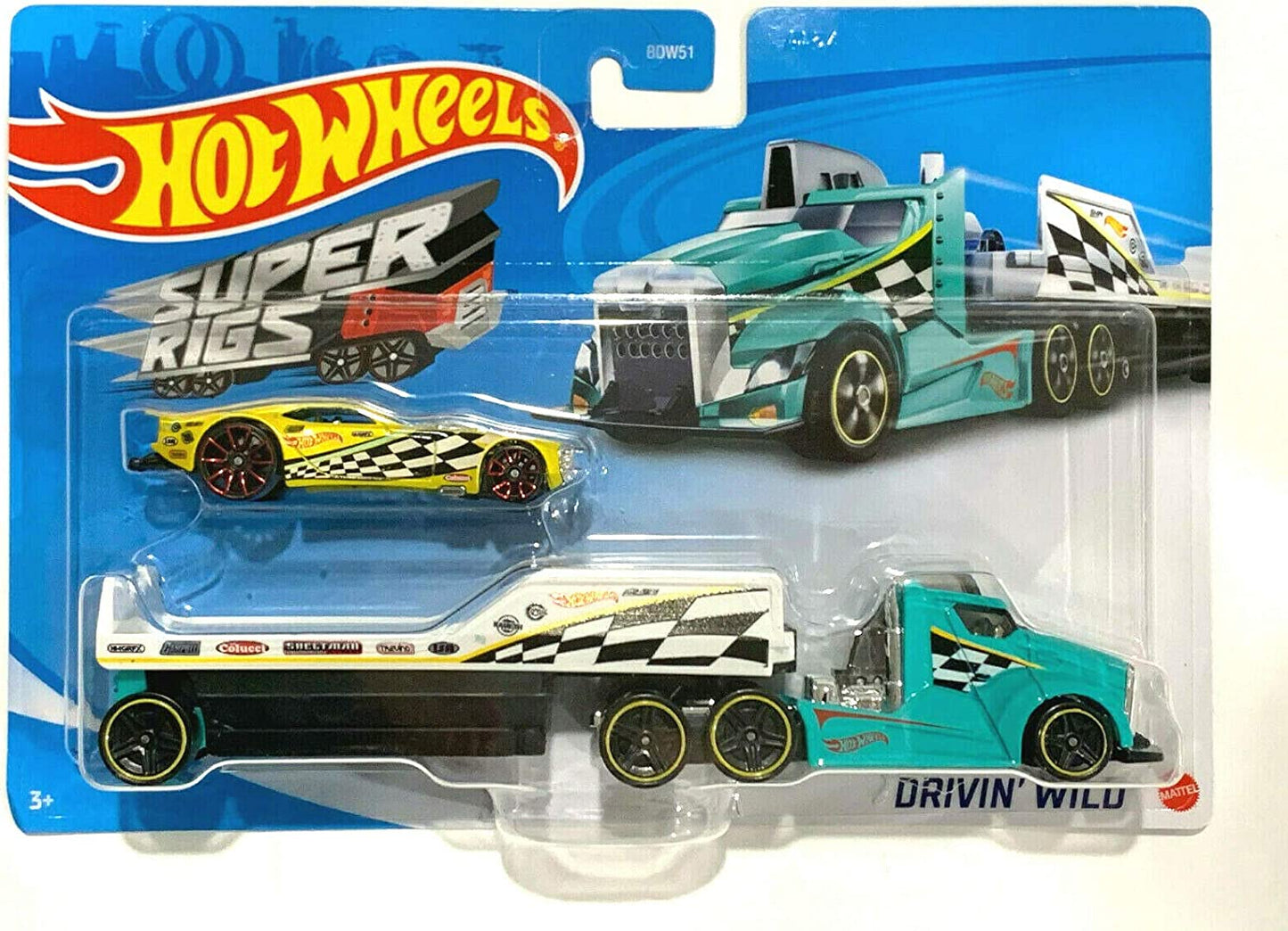 Hot Wheel Super Rigs Set - Choose Yours
