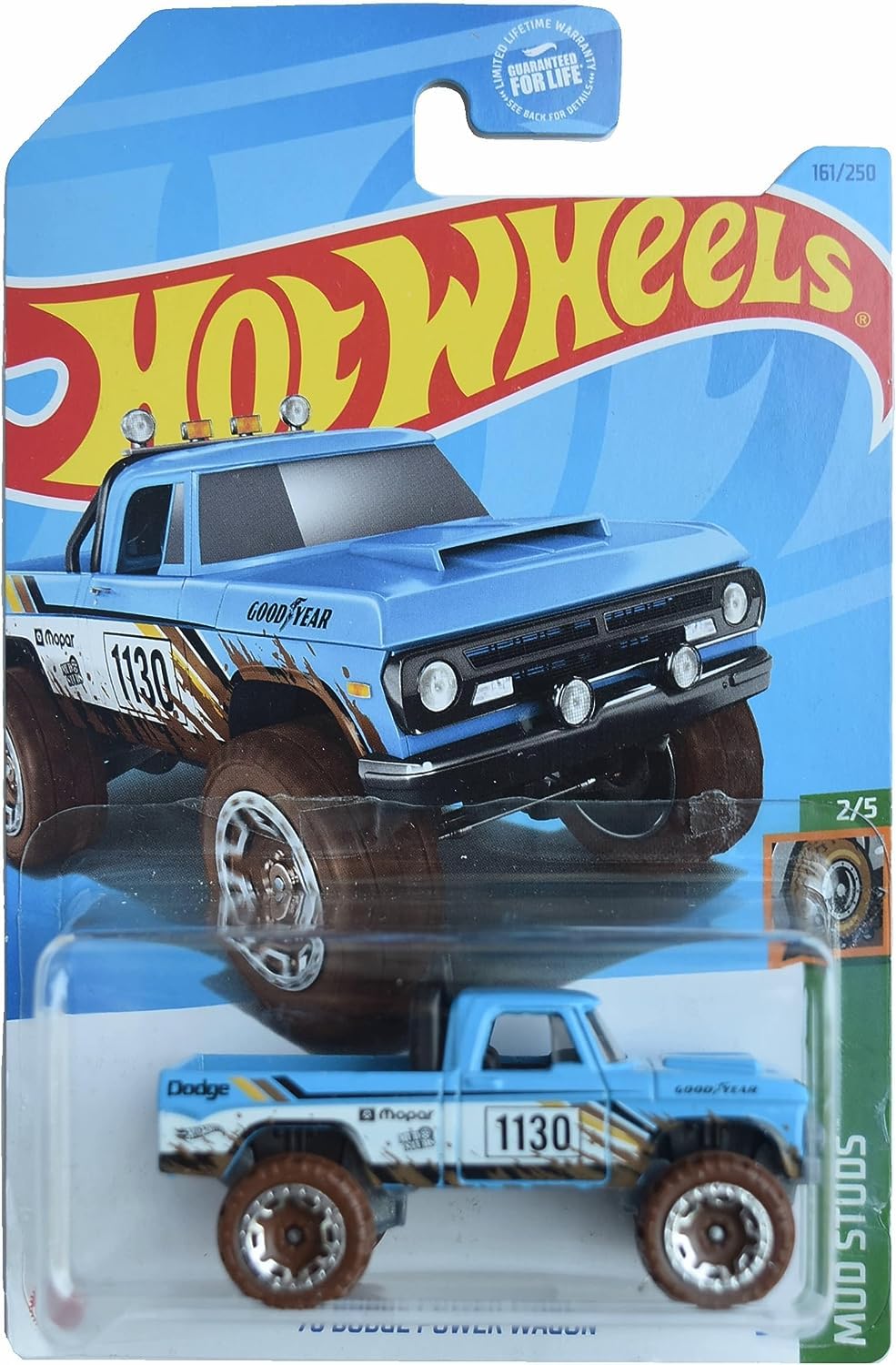 Hot Wheels '70 Dodge Power Wagon Mud Studs 2/5 161/250