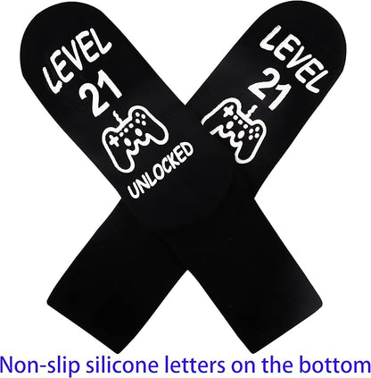 Jeasona Gaming Birthday Socks for 21 Year Old
