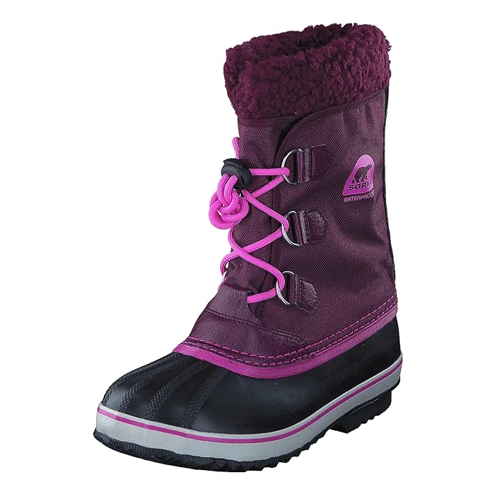 Sorel Children's Yoot Pac Nylon Purple Dahlia Size 8C