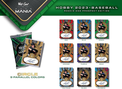 2023 WILD CARD AUTO MANIA BASEBALL FACTORY SEALED BOX 8 AUTOS ROOKIE & PROSPECTS