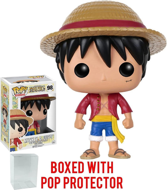 Funko POP! One Piece Monkey D. Luffy #98 Vinyl Collectible Figure with Case